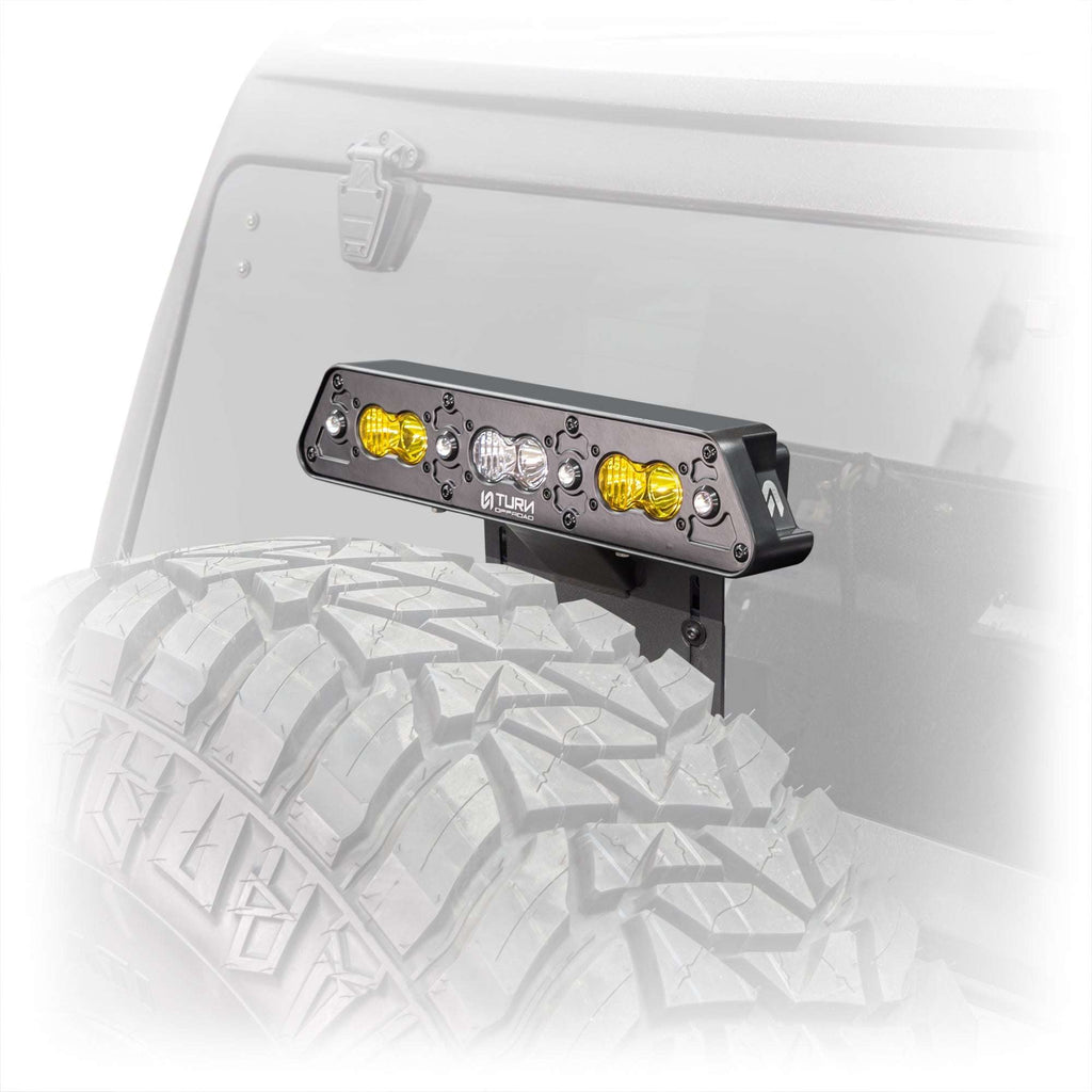 Turn Offroad Billet Chase Light and 3rd Brake Light for Ford Bronco