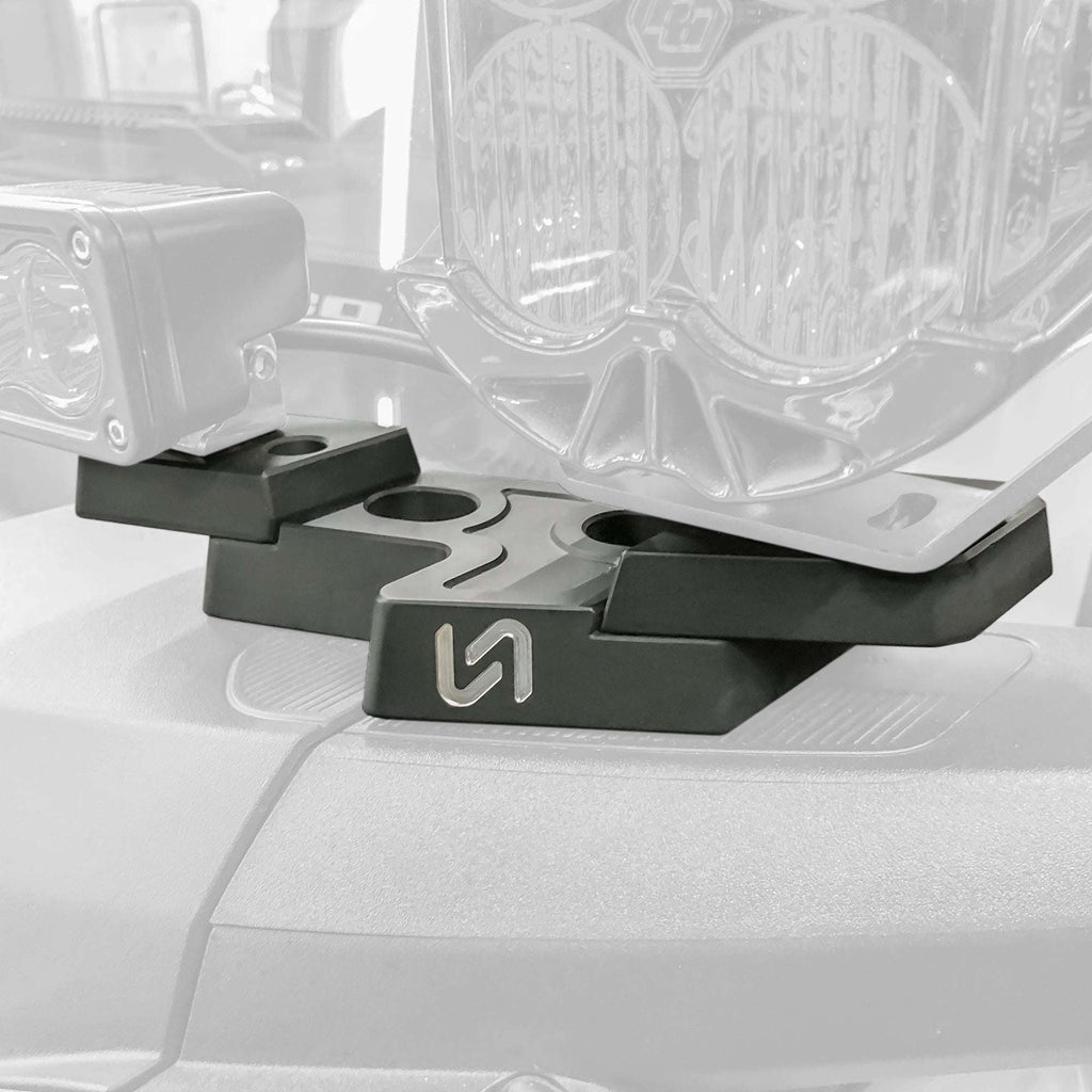 Turn Offroad Billet Mirror Light Mounts for Ford Bronco