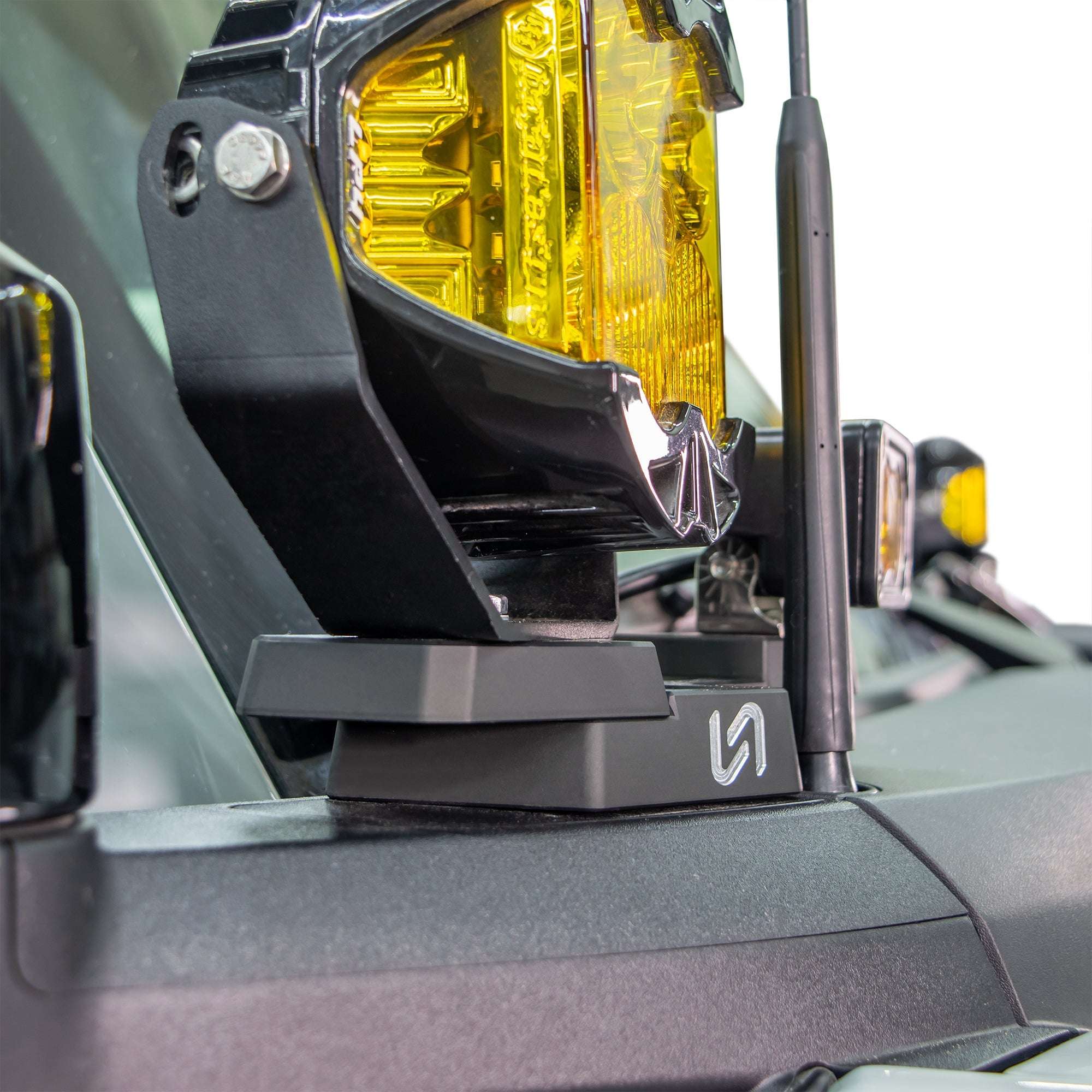 Turn Offroad Billet Mirror Light Mounts for Ford Bronco