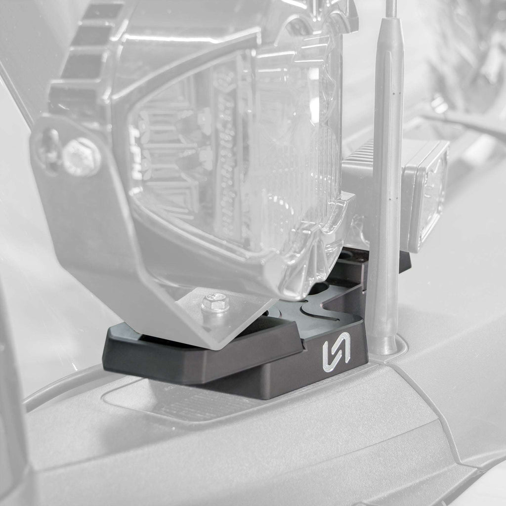 Turn Offroad Billet Mirror Light Mounts for Ford Bronco