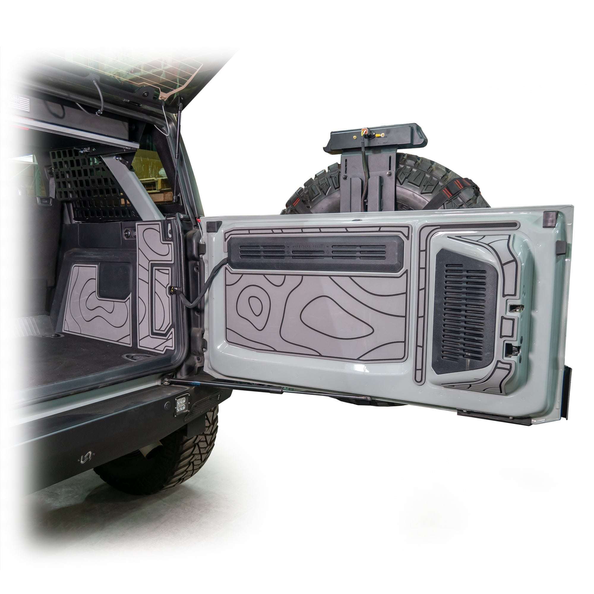 Turn Offroad Cargo Area Foam Protector Kit Variant for Ford Bronco 4-Door