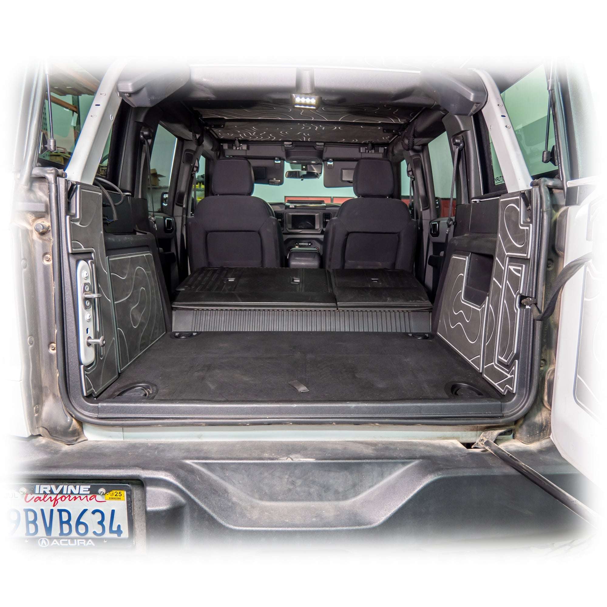 Turn Offroad Cargo Area Foam Protector Kit Variant for Ford Bronco 4-Door