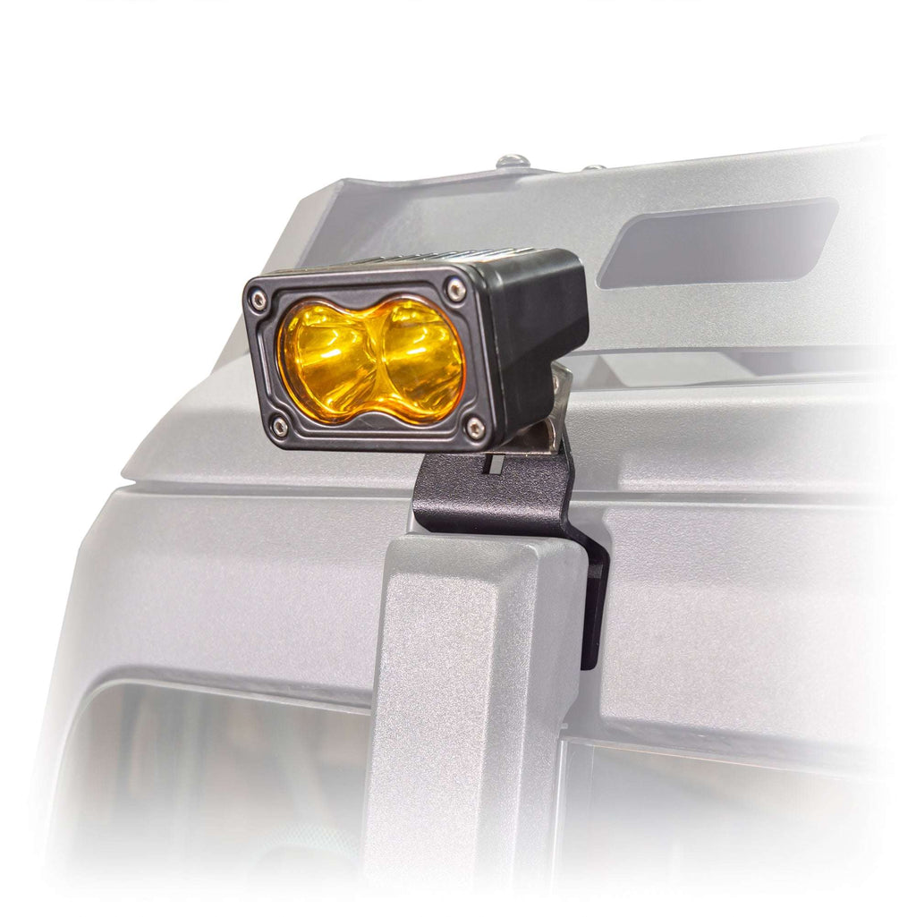 Turn Offroad OEM Hard Top Hinge Light Brackets for Ford Bronco