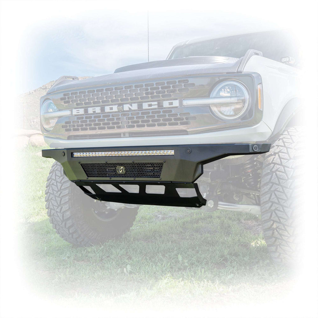 Turn Offroad Hyperlyte Front Bumper and Skid Plate for Ford Bronco
