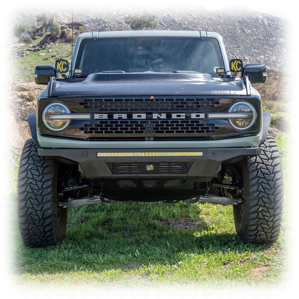 Turn Offroad Hyperlyte Front Bumper and Skid Plate for Ford Bronco