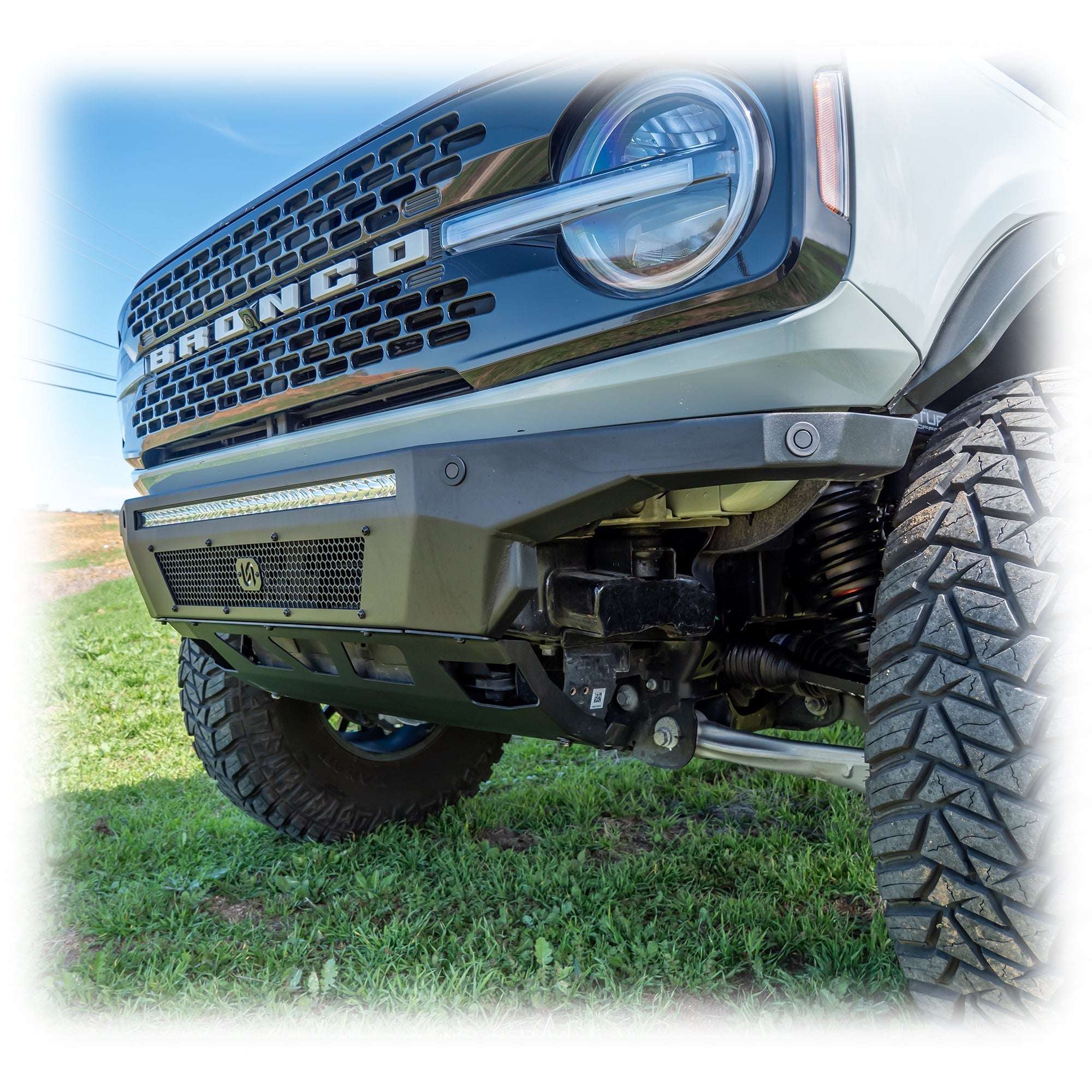 Turn Offroad Hyperlyte Front Bumper and Skid Plate for Ford Bronco