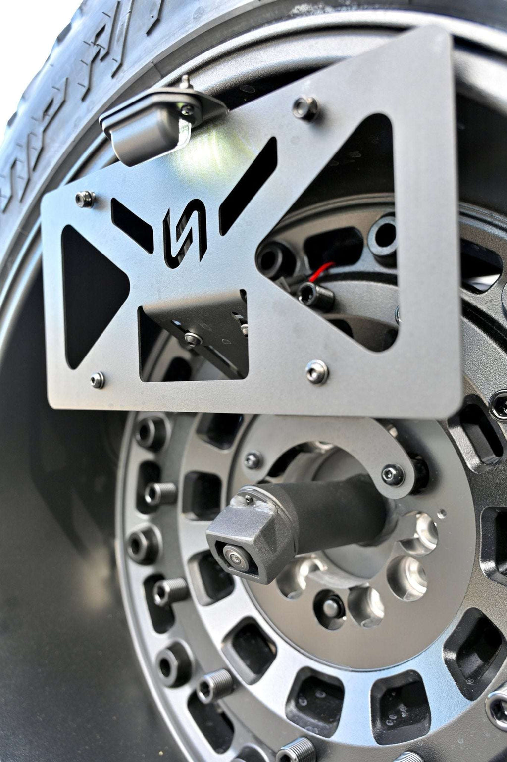 Turn Offroad License Plate Relocation Bracket for Ford Bronco