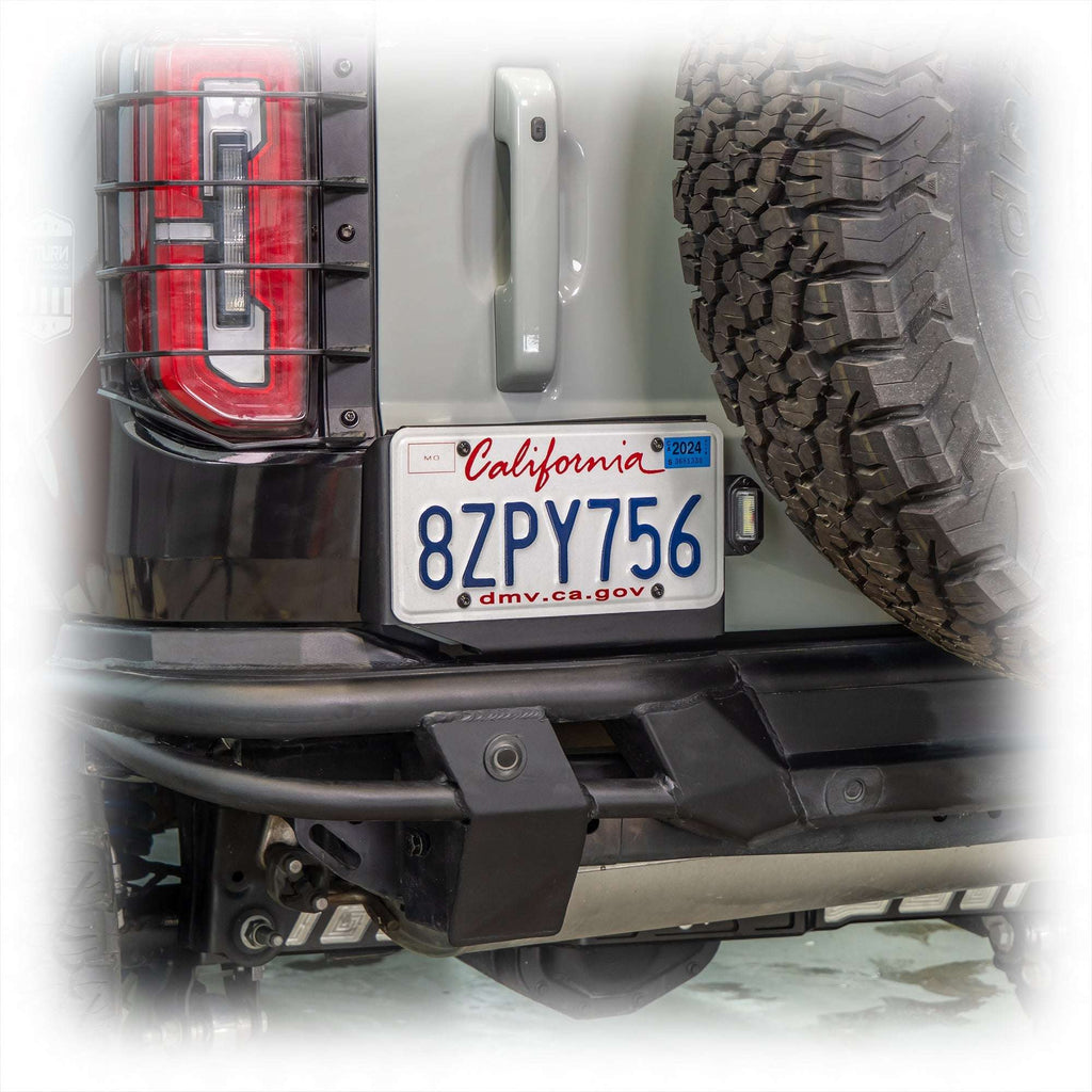 Turn Offroad License Plate Relocation Bracket for Ford Bronco