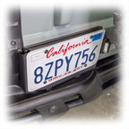 Turn Offroad License Plate Relocation Bracket for Ford Bronco