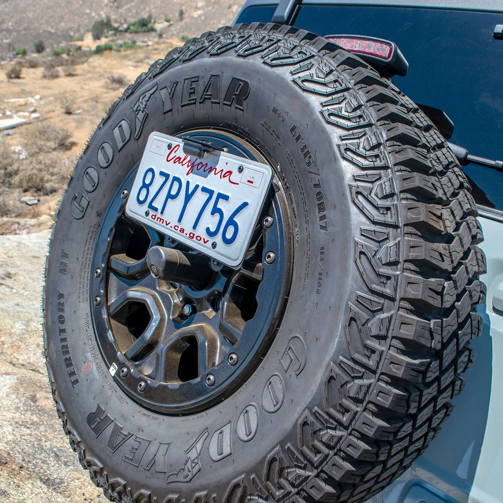 Turn Offroad License Plate Relocation Bracket for Ford Bronco