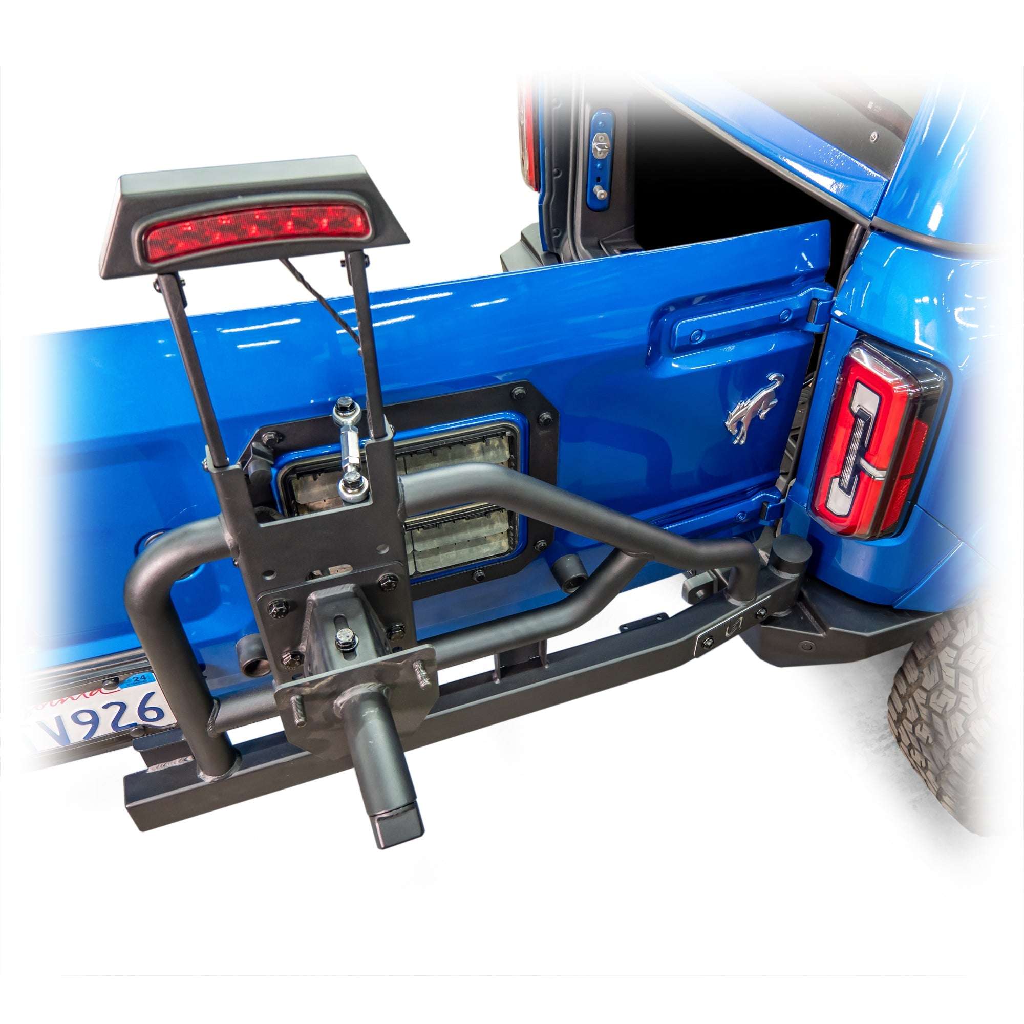 Turn Offroad Swing-Out Tire Carrier with Lights for Ford Bronco