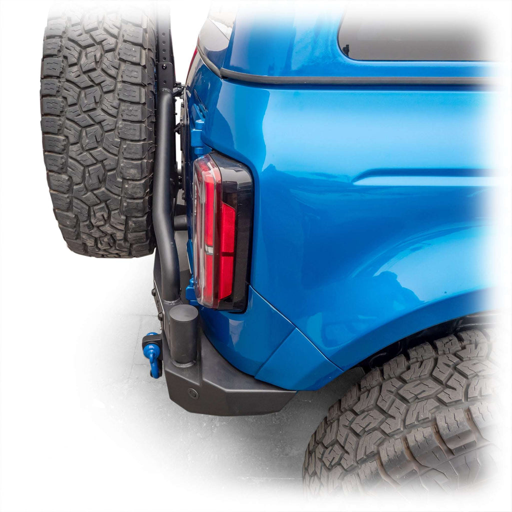 Turn Offroad Swing-Out Tire Carrier with Lights for Ford Bronco