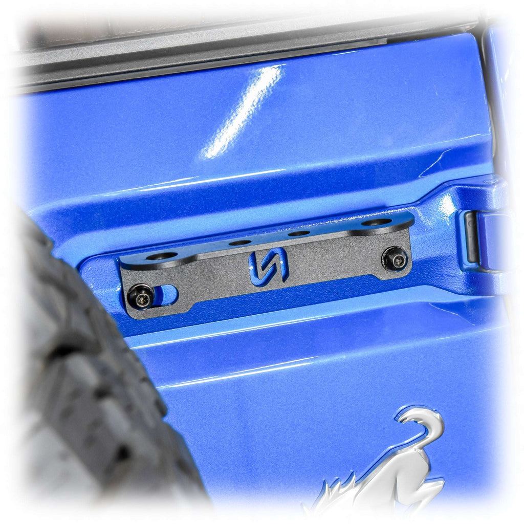 Turn Offroad Tailgate Hinge Antenna and Whip Mount for Ford Bronco