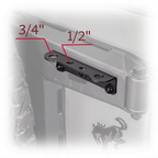 Turn Offroad Tailgate Hinge Antenna and Whip Mount for Ford Bronco