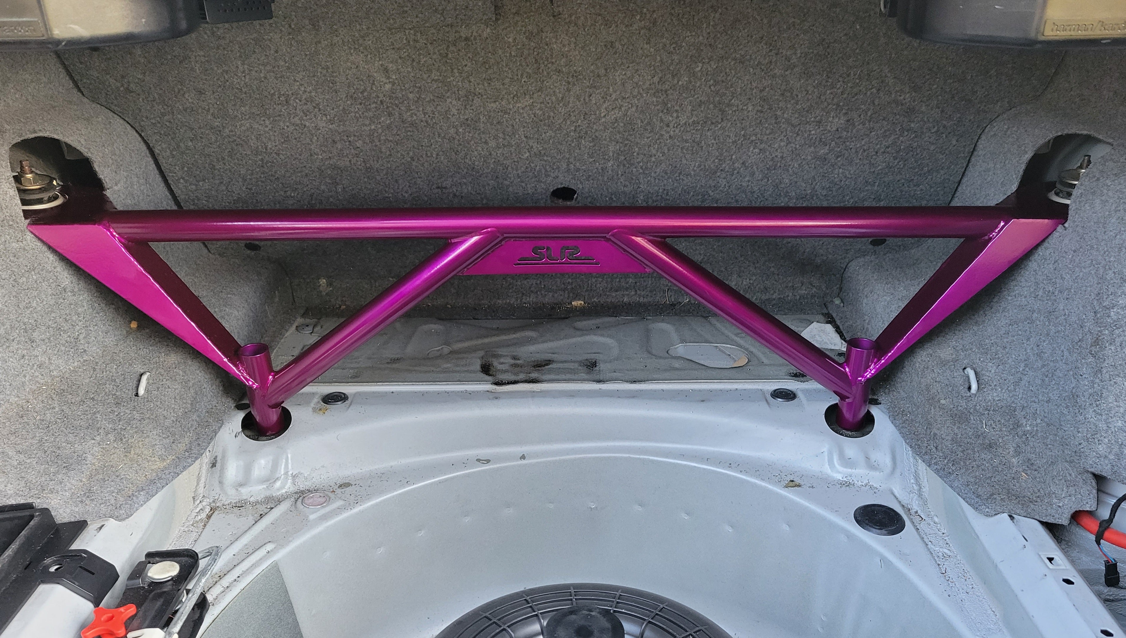 E36 M3 BMW Rear Floor Subframe to Shock Tower Brace By SLR Speed