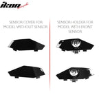 2022-2024 Honda Civic Sedan Grill Si Style Upper Grille Gloss Black AB