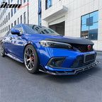 2022-2024 Honda Civic Hatchback Car Grill Type R Style Gloss Black ABS