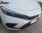2022-2024 Honda Civic Hatchback Car Grill Type R Style Gloss Black ABS