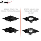 2022-2024 Honda Civic Sedan Rock Style Upper Grille Gloss Black ABS