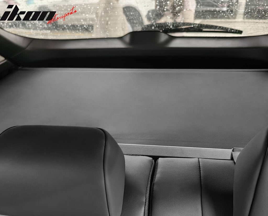 2022-2024 Lexus NX250 NX350 NX350h Black Retractable Cargo Cover Canva
