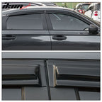 2022-2025 Honda Civic Mugen Style Smoke Tinted Window Visor Acrylic