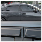 2022-2025 Honda Civic Sedan Window Visor Slim Smoke Tinted Acrylic