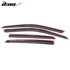 2022-2025 Honda Civic Sedan Window Visor Slim Smoke Tinted Acrylic