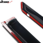 2022-2025 Hyundai Ioniq 5 Slim Style Black Window Visors Acrylic 4PCS
