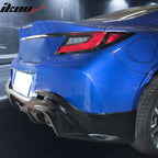 2022-2025 Subaru BRZ Toyota GR86 T Style Rear Diffuser Unpainted PU