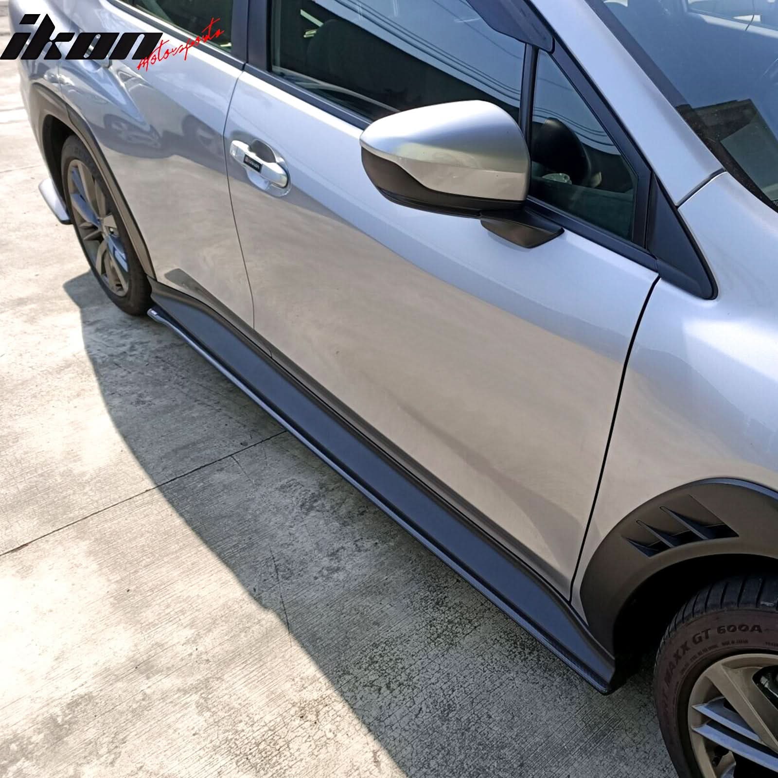 2022-2025 Subaru WRX Unpainted Side Skirts Extension Rocker Panel Pair