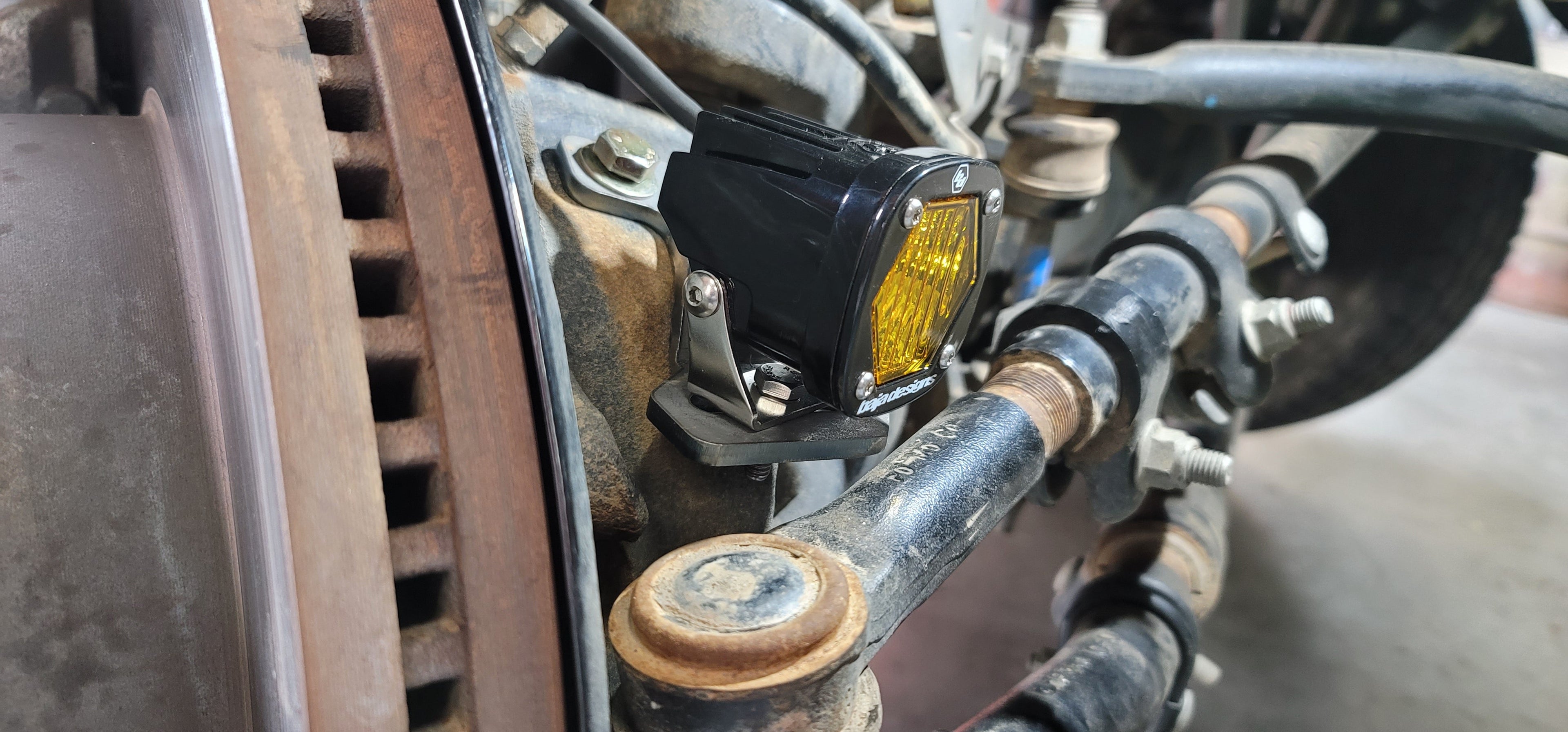 Ford Super Duty Steerable Knuckle Pod Light Mounts (2017-2022) By Gatekeeper Off-Road