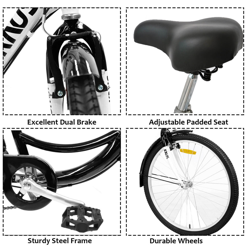 Knus Virbus 26“ Single-Speed Tricycle For Adults