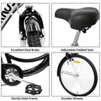 Knus Virbus 26“ Single-Speed Tricycle For Adults
