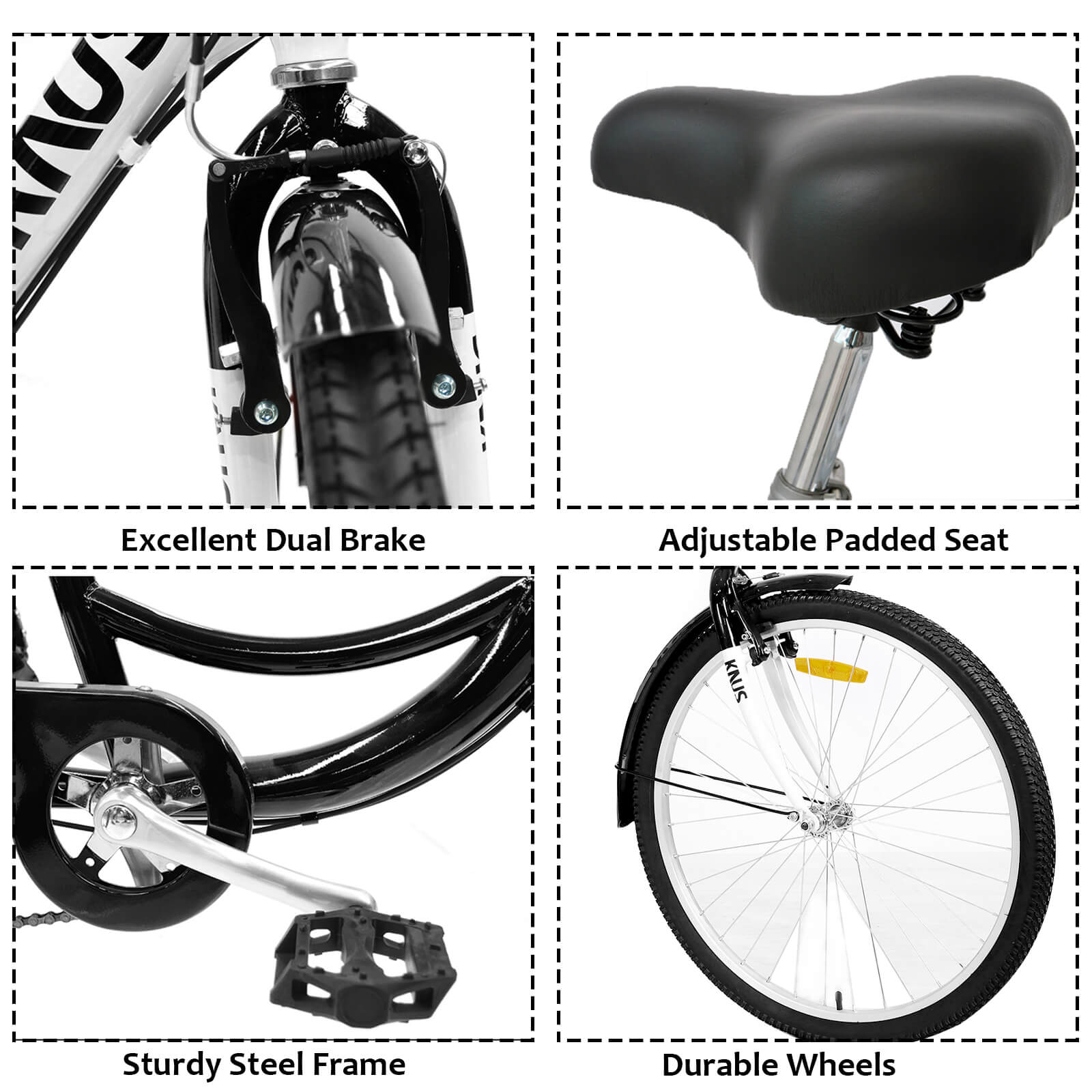 Knus Virbus 26“ Single-Speed Tricycle For Adults