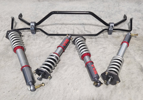 Mercedes CL-Class W215 Coilover Conversion Kit with Adjustable Sway Bars and Power Steering (CL500, CL600, CL55 AMG, CL63 AMG, CL65 AMG) By SLR Speed