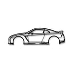 GT-R R35 Metal Car Wall Art - MT1064