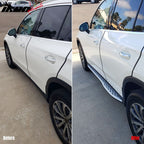 2023-2025 Benz GLC300 OE Style Black Running Board Aluminum Plastic