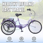 Knus Virbus 24“ Single-Speed Adult Tricycle
