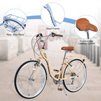 Zukka Cuckoo 26" Beach Cruiser Bike