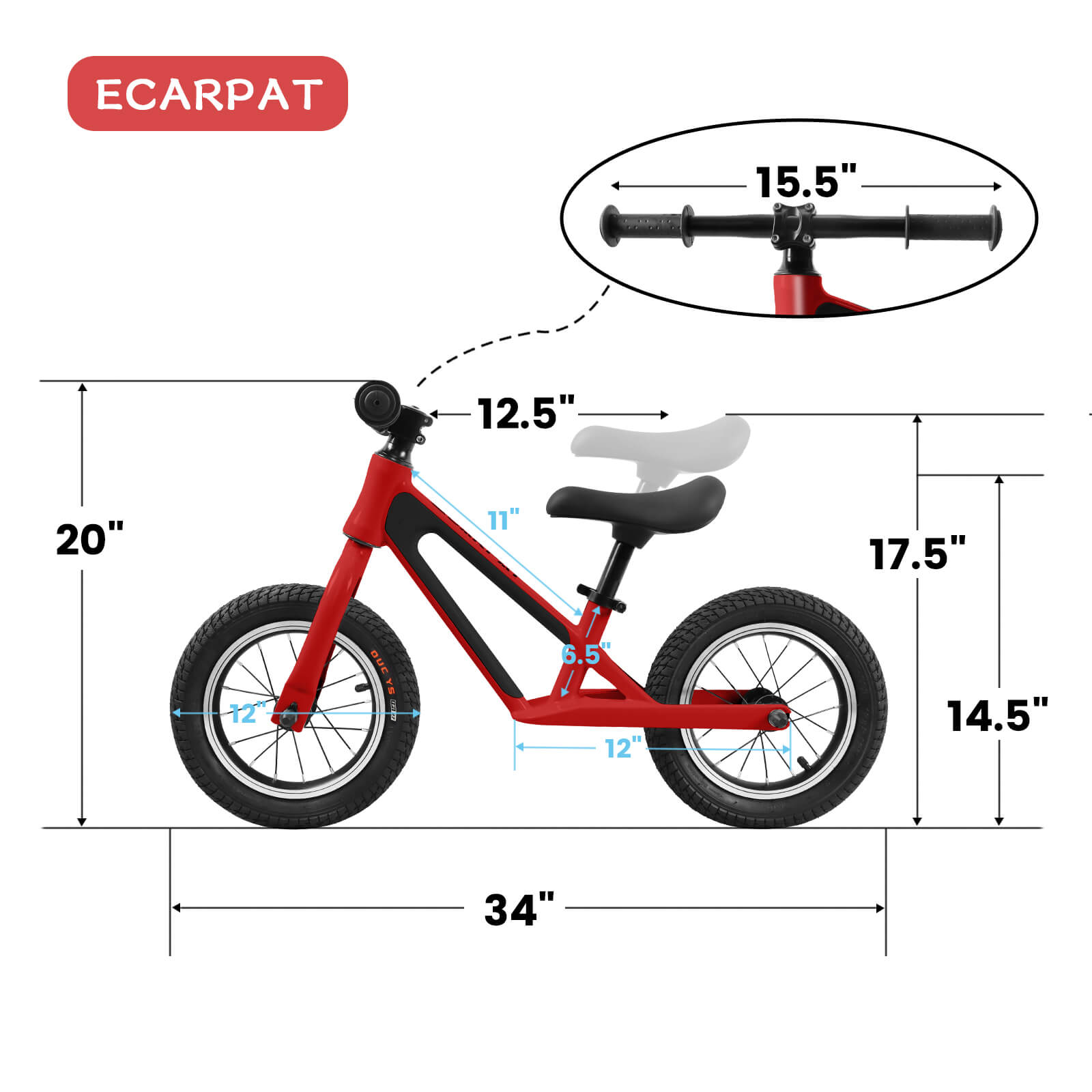 ChopShip 12" Baby Balancing Bike