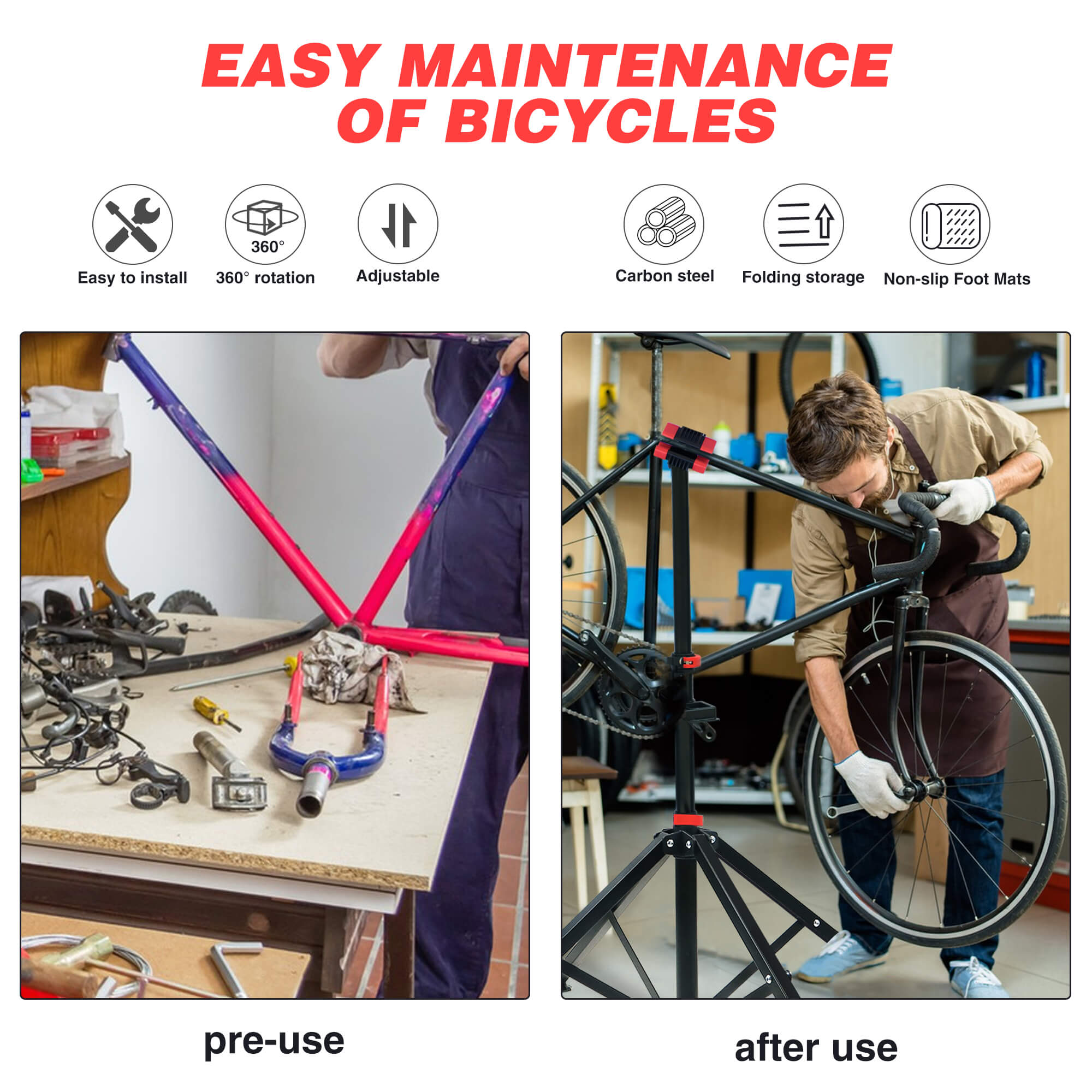 XB-01 Mechanic Repair Bicycle Stand