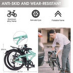 Hycline Meghna 24” Folding Bike