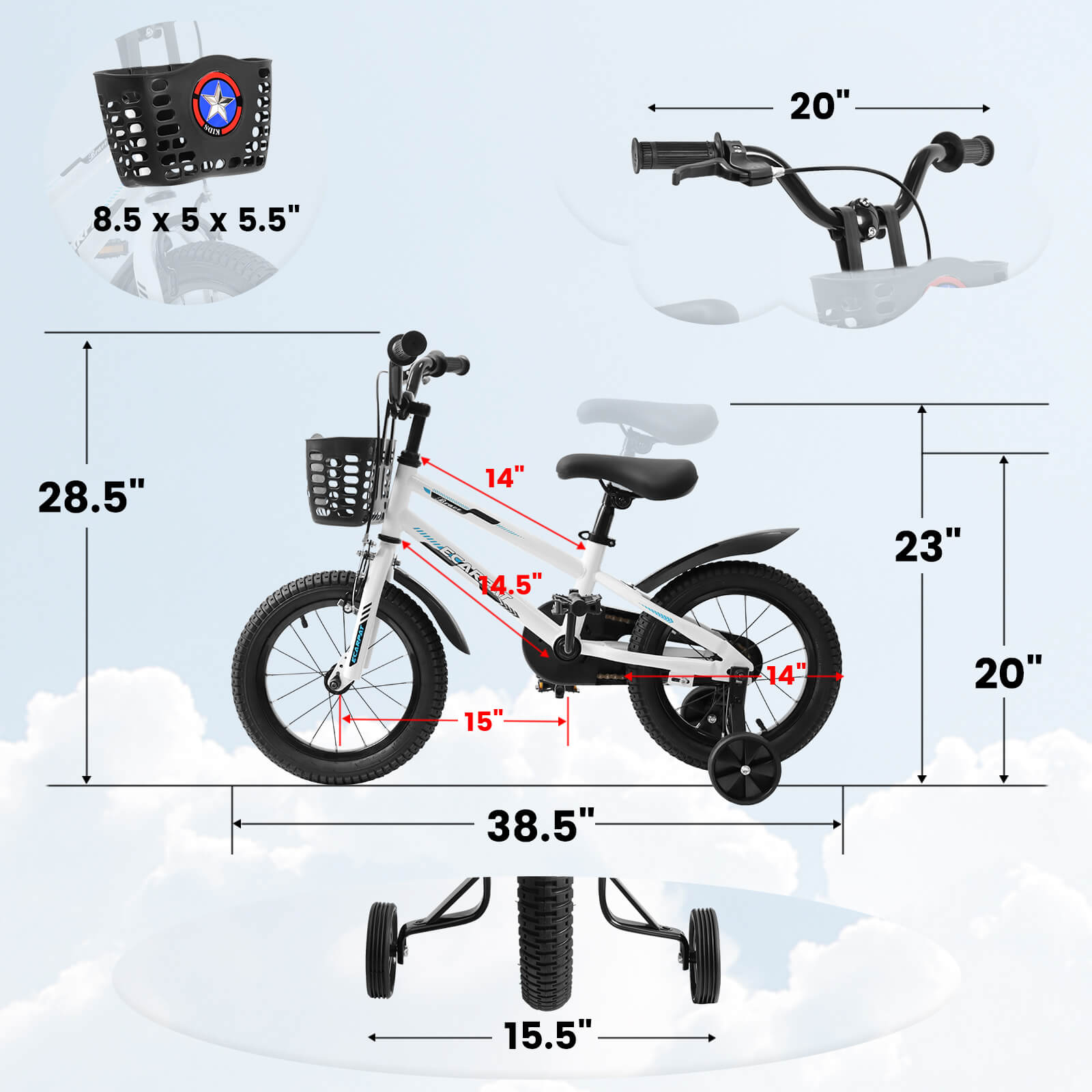 Ecarpat Runster 14" Kid Bike