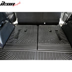 2024-2025 Hyundai Santa Fe Trunk Mat W/ Backrest Rear Seat Liner Black