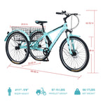 Zukka Wanda 26“ 7-Speed Mountain Adult Tricycle