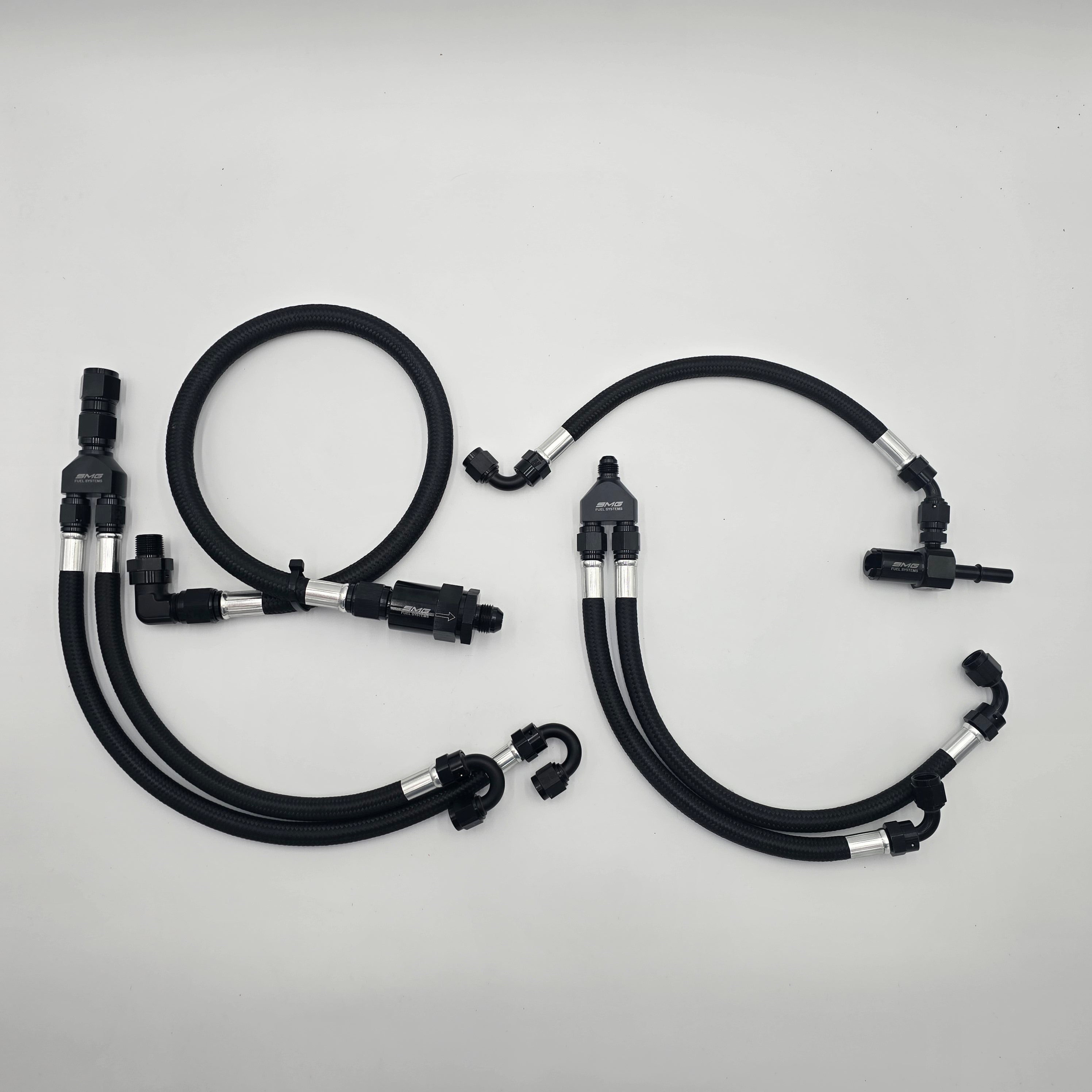 SMG Corvette C7 LTx Port Injection Inline Twin Pump - Solid State PWM Control - Direct Motive Reflex Integration