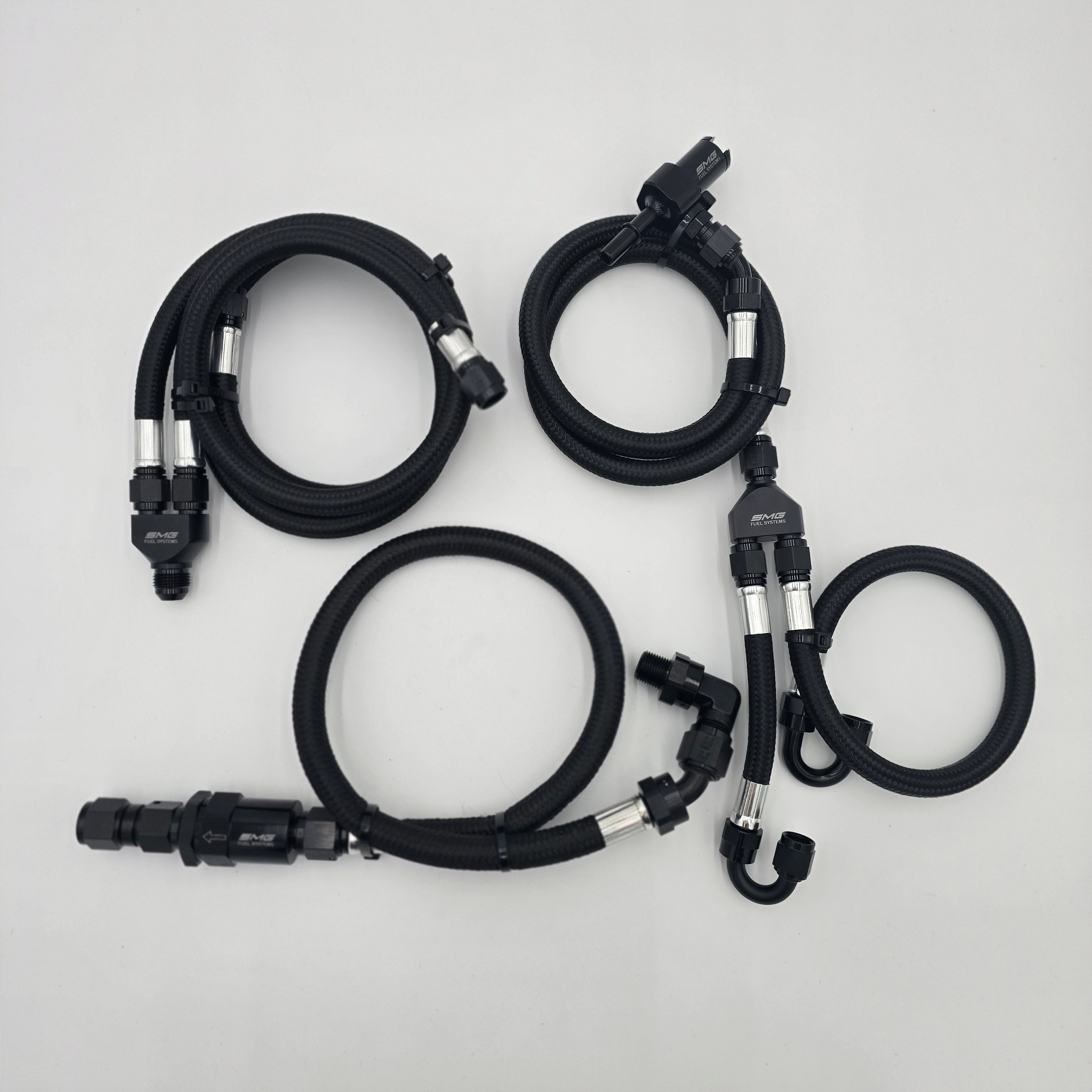 SMG 6th Gen Camaro/CTSv3 LTx Port Injection Inline Twin Pump - Solid State PWM Control - Direct Motive Reflex Integration