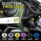 ZSPEC Trunk-Area Fastener Kit for the 2020+ Mazda CX-30, Titanium