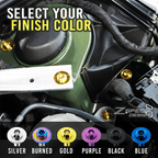 ZSPEC Stage-2 Dress Up Bolts® Hardware Kit, '09-20 Nissan 370z Z34, Titanium
