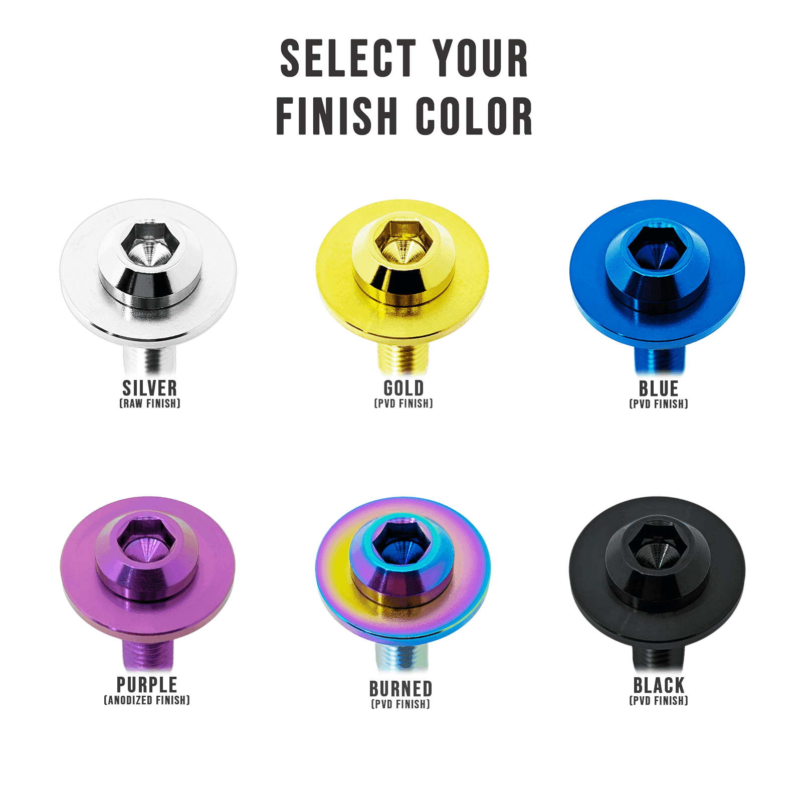 ZSPEC Stage-3 Dress Up Bolts® Fastener Kit for the GR Corolla, Titanium